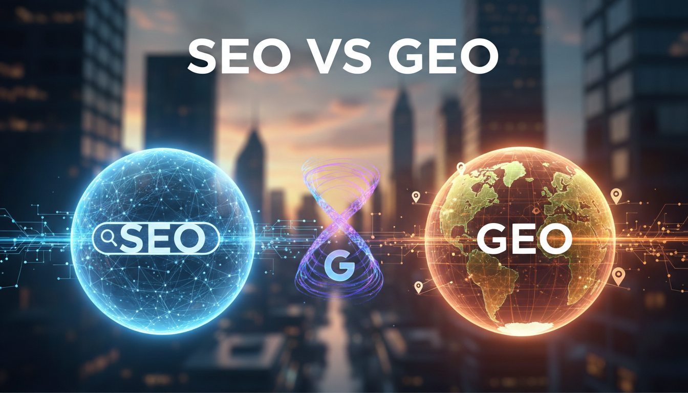 SEO vs GEO : Pourquoi l'optimisation pour les moteurs génératifs est vitale en 2026